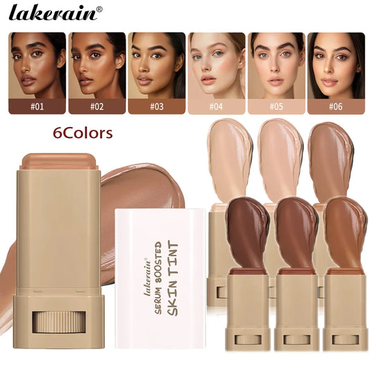 Serum Skin Tint Stick - Natural Glow Foundation with Skincare Benefits